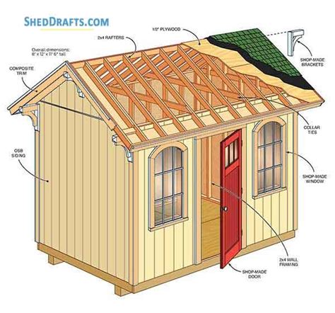 sheet metal sheds plans|8x12 shed plans materials list.